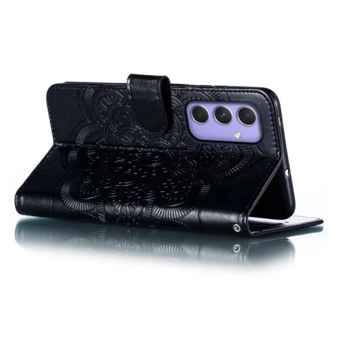 Housse Samsung Galaxy A37 Mandala Portefeuille Dragonne