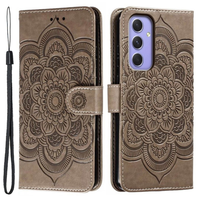Housse Samsung Galaxy A37 Mandala Portefeuille Dragonne