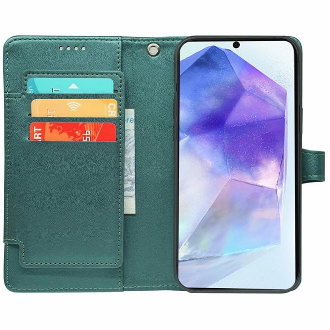 Housse Samsung Galaxy A37 Portefeuille Support 9 Cartes