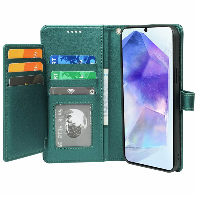 Housse Samsung Galaxy A37 Portefeuille Support 9 Cartes