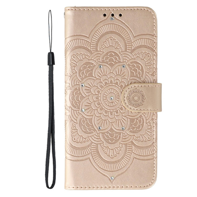 Coque Samsung Galaxy A37 Décor Strass Dragonne