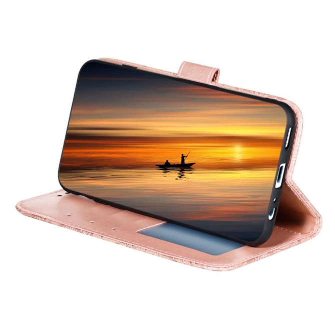 Housse Samsung Galaxy A37 Dentelle Fleurie Portefeuille