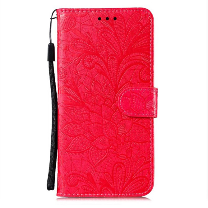 Housse Samsung Galaxy A37 Dentelle Fleurie Portefeuille