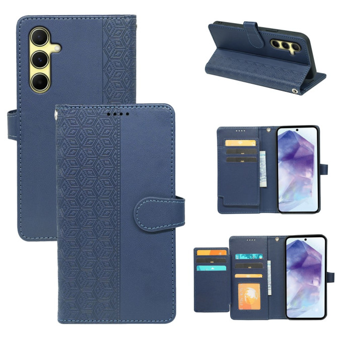Housse Samsung Galaxy A37 Carreaux Portefeuille