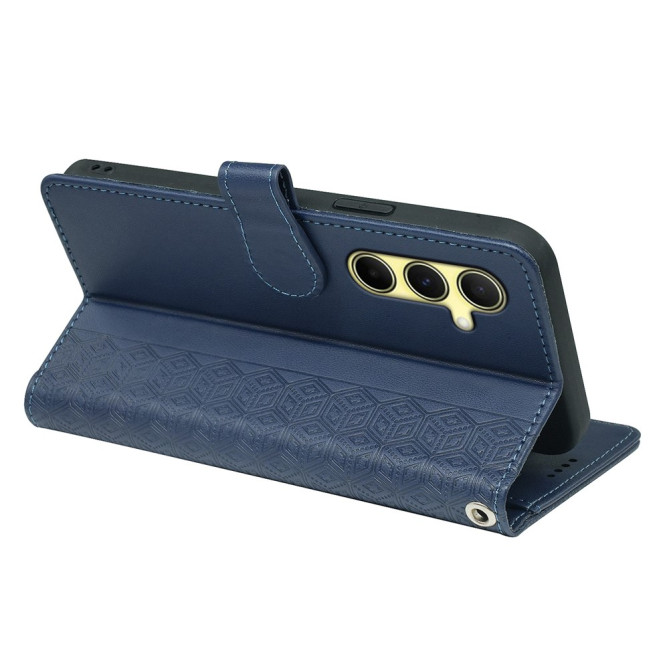 Housse Samsung Galaxy A37 Carreaux Portefeuille