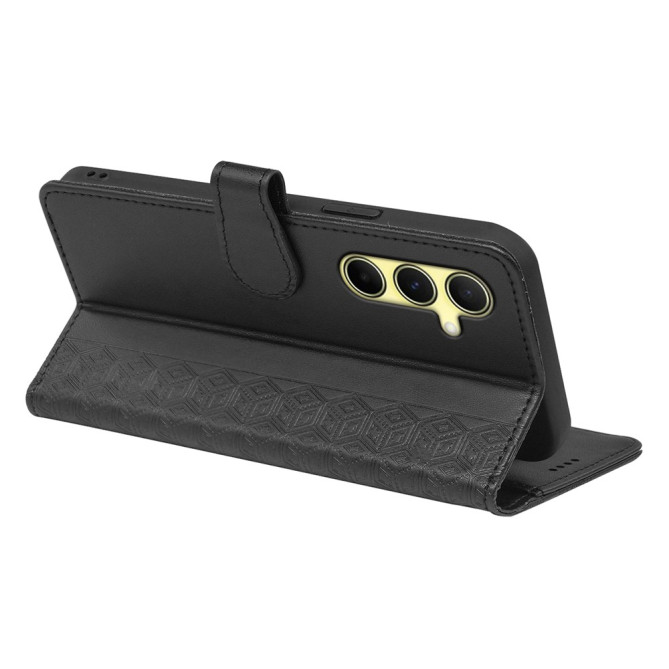 Housse Samsung Galaxy A37 Carreaux Portefeuille