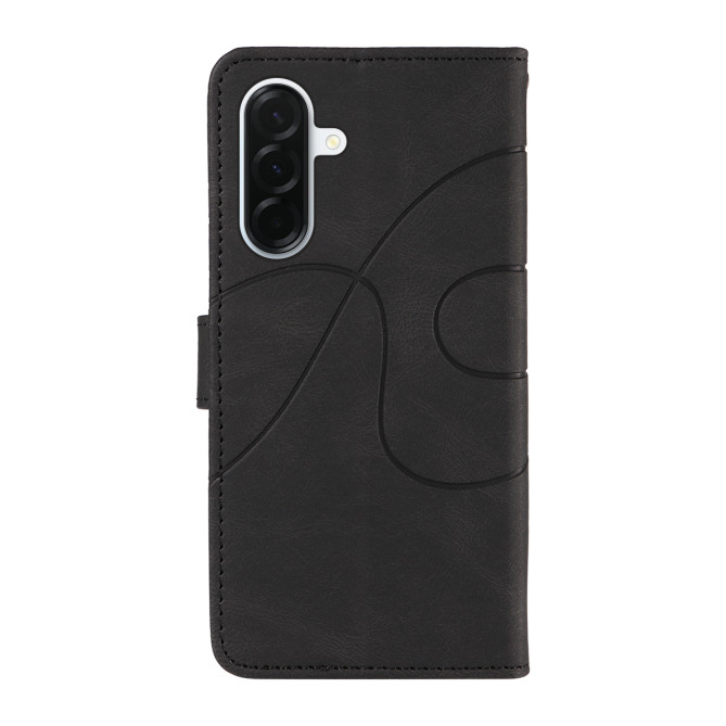 Housse Samsung Galaxy A37 Portefeuille Support Lignes Courbes