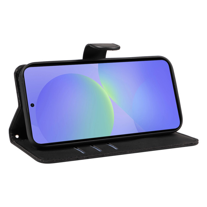 Housse Samsung Galaxy A37 Portefeuille Support Lignes Courbes