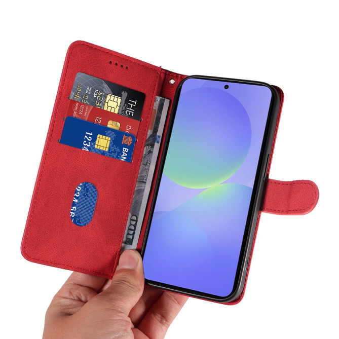 Housse Samsung Galaxy A37 Portefeuille Support Lignes Courbes