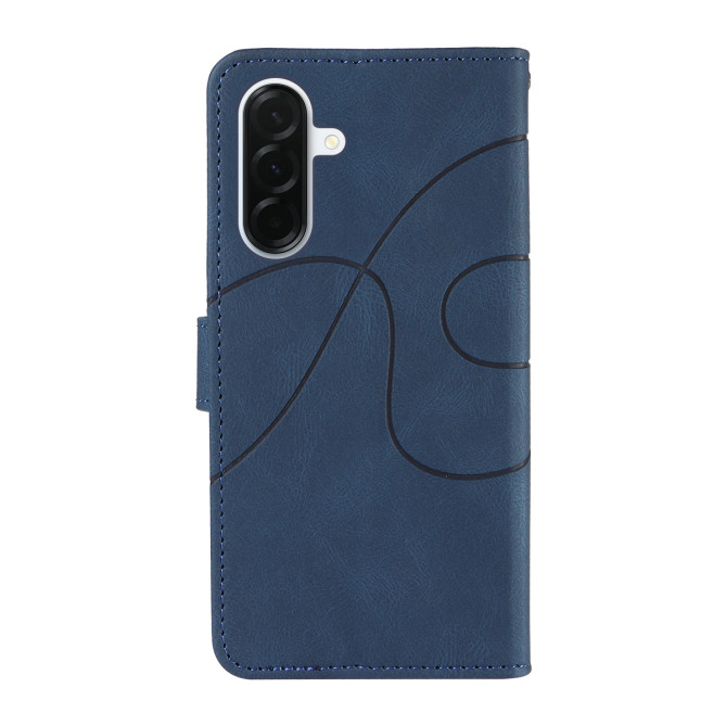 Housse Samsung Galaxy A37 Portefeuille Support Lignes Courbes