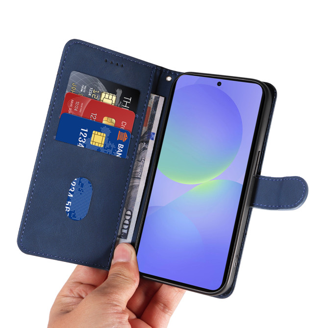 Housse Samsung Galaxy A37 Portefeuille Support Lignes Courbes