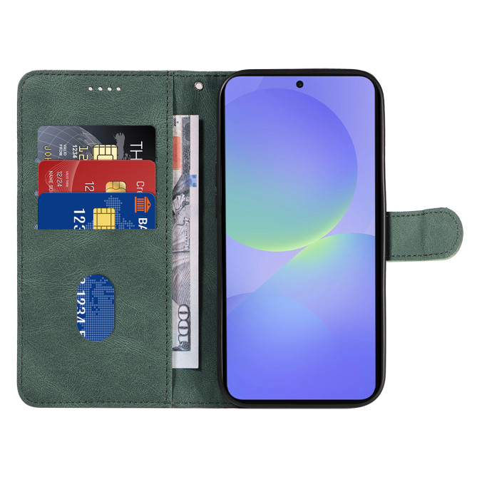 Housse Samsung Galaxy A37 Portefeuille Support Lignes Courbes