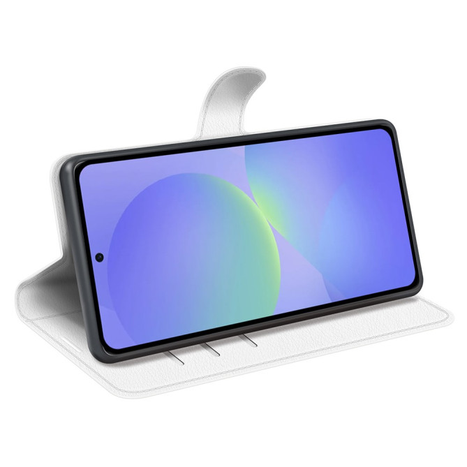 Housse Samsung Galaxy A37 Portefeuille Support Litchi