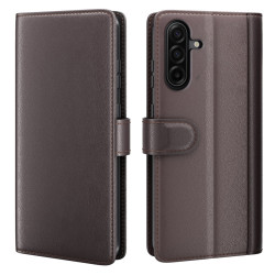 Housse Samsung Galaxy A37 Portefeuille Support Cuir Véritable