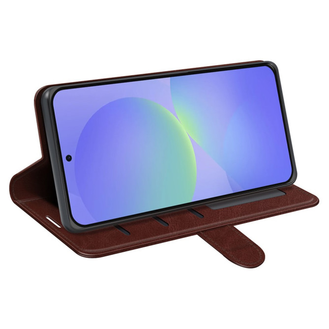 Coque Samsung Galaxy A37 Crazy Horse avec Support