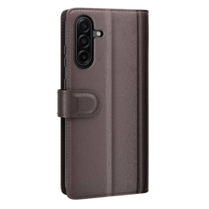 Housse Samsung Galaxy A37 Portefeuille Support Cuir Véritable