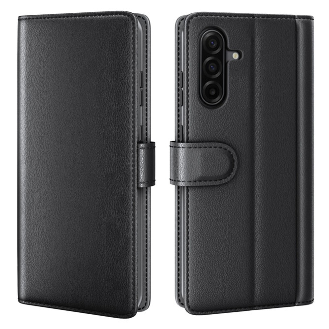 Housse Samsung Galaxy A37 Portefeuille Support Cuir Véritable