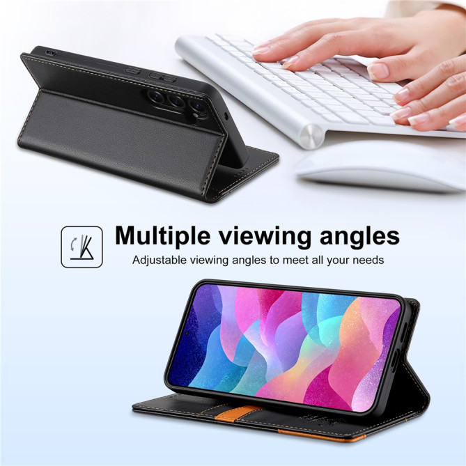 Housse Samsung Galaxy A37 N.BEKUS Portefeuille RFID