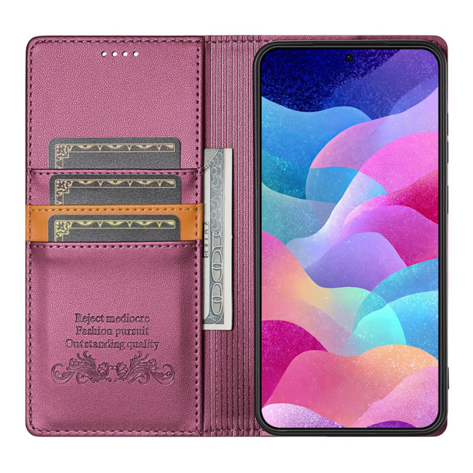 Housse Samsung Galaxy A37 N.BEKUS Portefeuille RFID