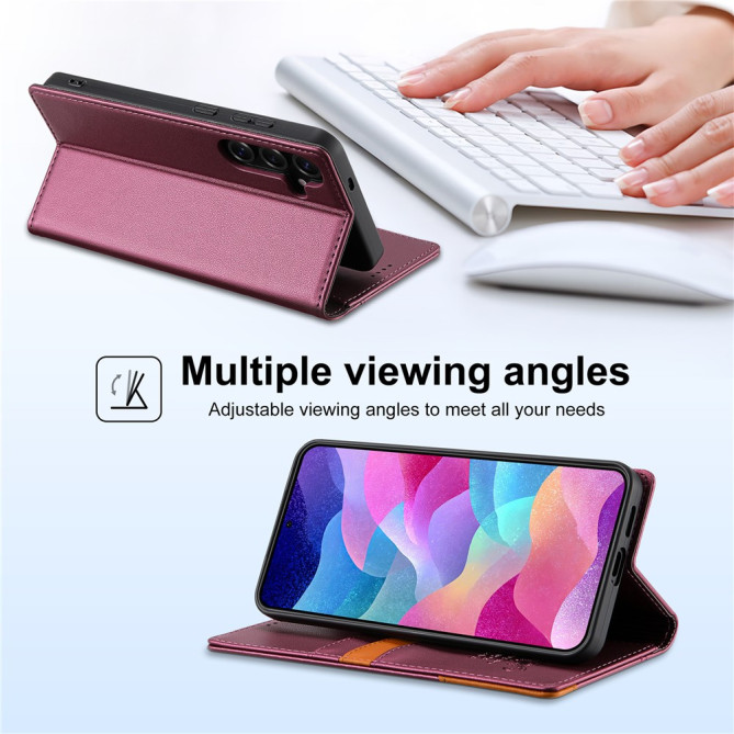 Housse Samsung Galaxy A37 N.BEKUS Portefeuille RFID