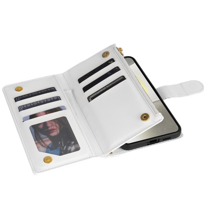 Housse Samsung Galaxy A37 Losange Portefeuille Dragonne BRIA