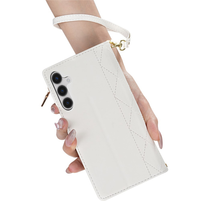 Housse Samsung Galaxy A37 Losange Portefeuille Dragonne BRIA