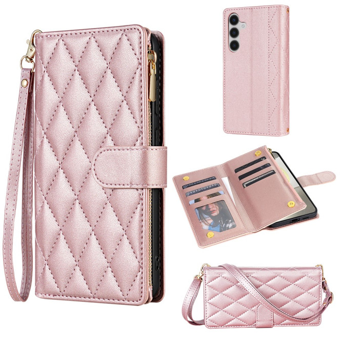 Housse Samsung Galaxy A37 Losange Portefeuille Dragonne BRIA