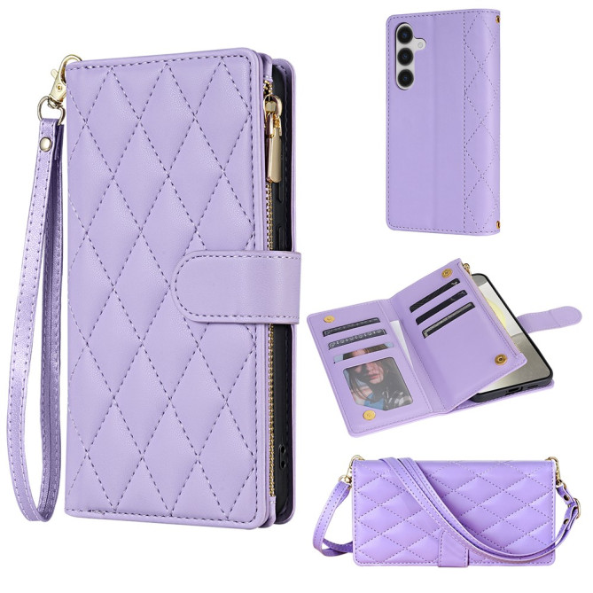 Housse Samsung Galaxy A37 Losange Portefeuille Dragonne BRIA