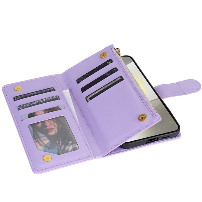 Housse Samsung Galaxy A37 Losange Portefeuille Dragonne BRIA