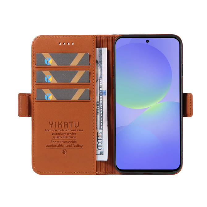 Housse Samsung Galaxy A37 YIKATU Portefeuille Support