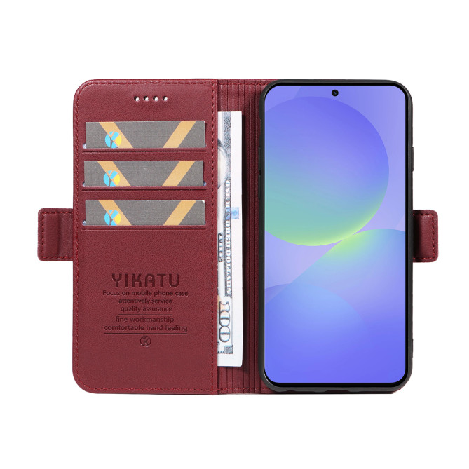 Housse Samsung Galaxy A37 YIKATU Portefeuille Support