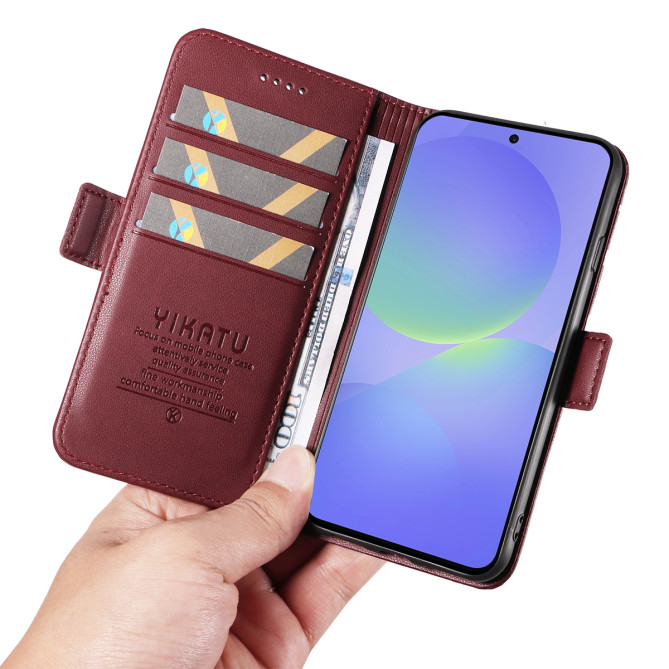 Housse Samsung Galaxy A37 YIKATU Portefeuille Support