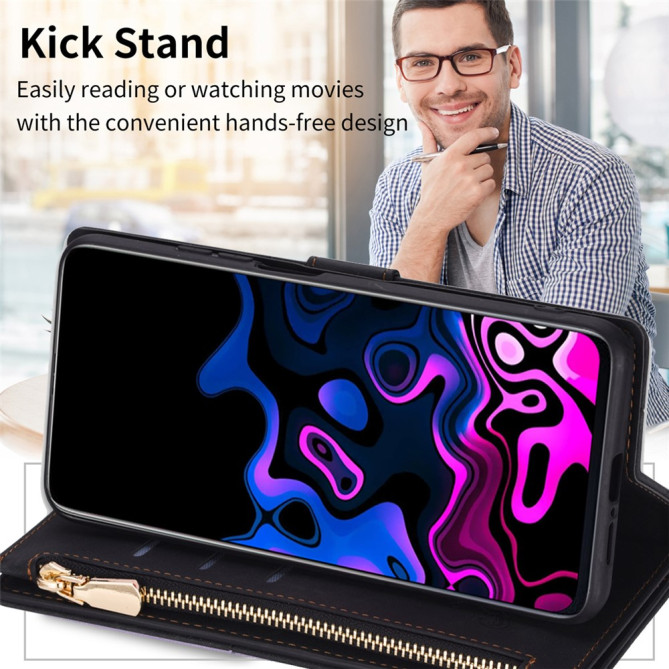 Housse Samsung Galaxy A37 Portefeuille Support Bicolore ALBA