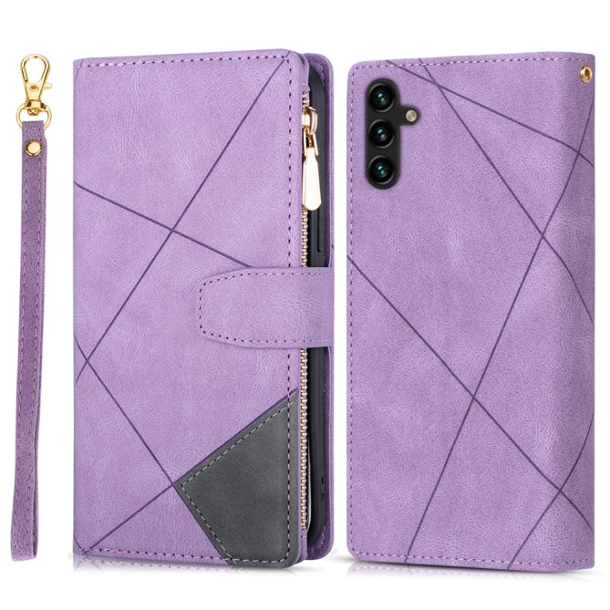 Housse Samsung Galaxy A37 Portefeuille Support Bicolore ALBA