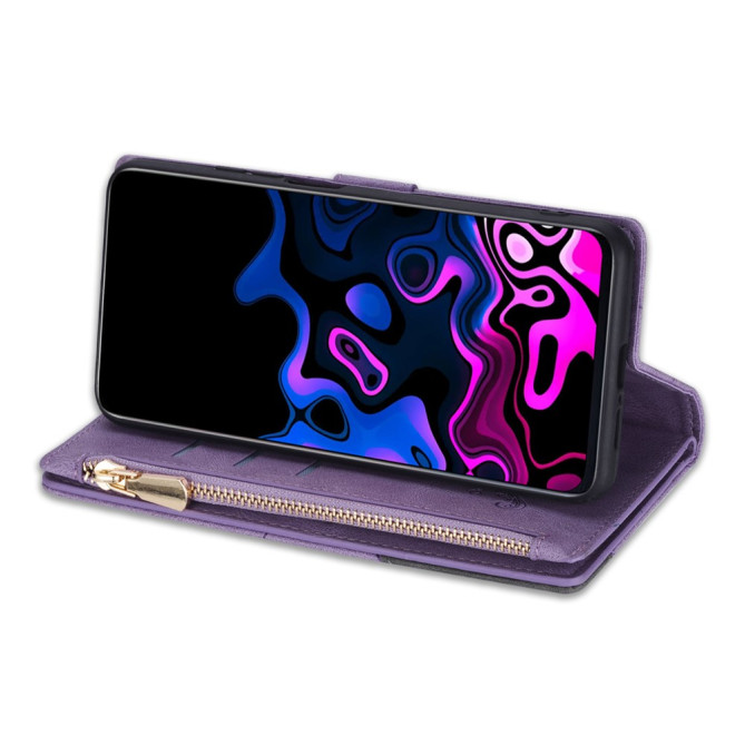 Housse Samsung Galaxy A37 Portefeuille Support Bicolore ALBA