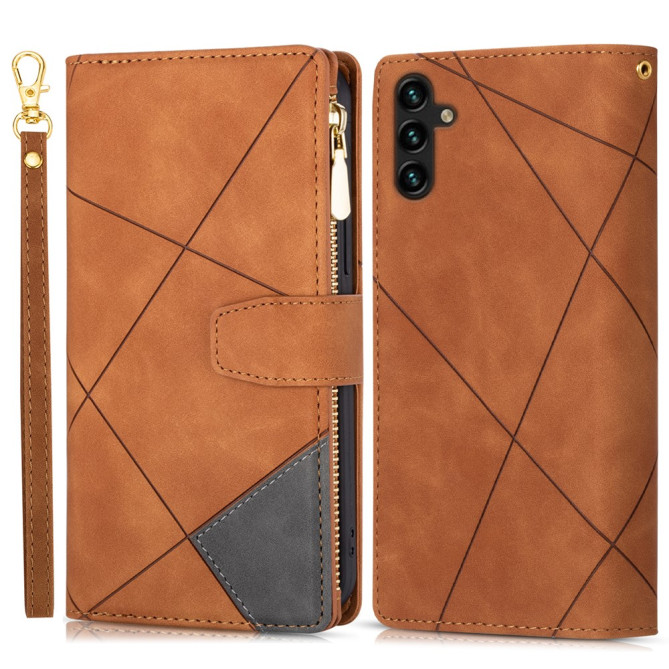 Housse Samsung Galaxy A37 Portefeuille Support Bicolore ALBA