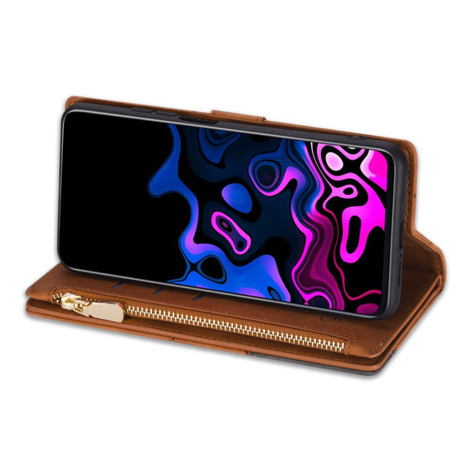 Housse Samsung Galaxy A37 Portefeuille Support Bicolore ALBA