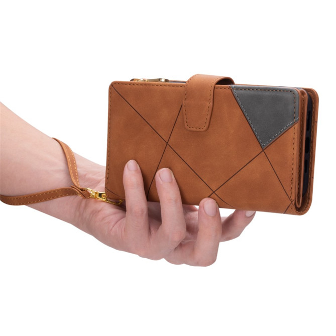 Housse Samsung Galaxy A37 Portefeuille Support Bicolore ALBA