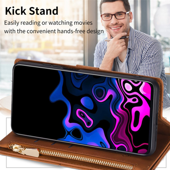 Housse Samsung Galaxy A37 Portefeuille Support Bicolore ALBA