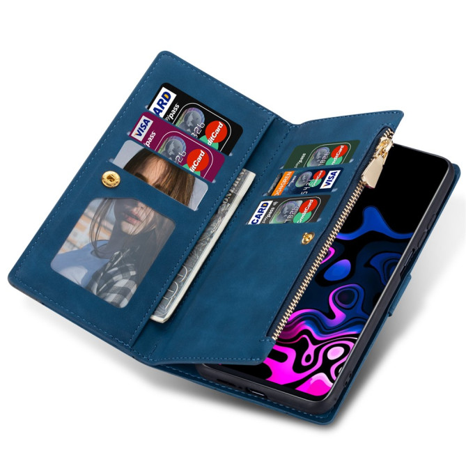 Housse Samsung Galaxy A37 Portefeuille Support Bicolore ALBA