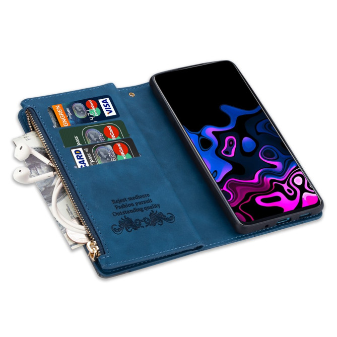 Housse Samsung Galaxy A37 Portefeuille Support Bicolore ALBA