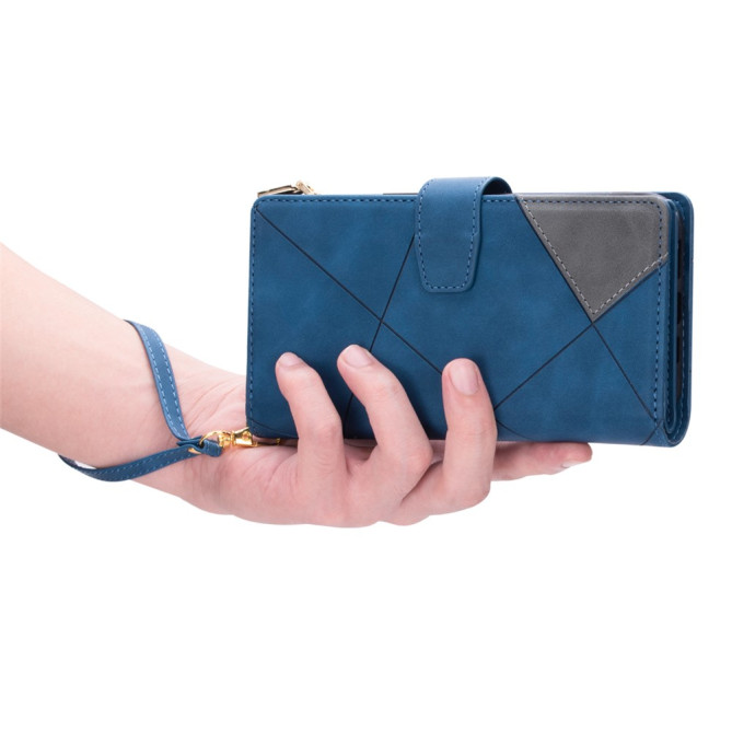 Housse Samsung Galaxy A37 Portefeuille Support Bicolore ALBA