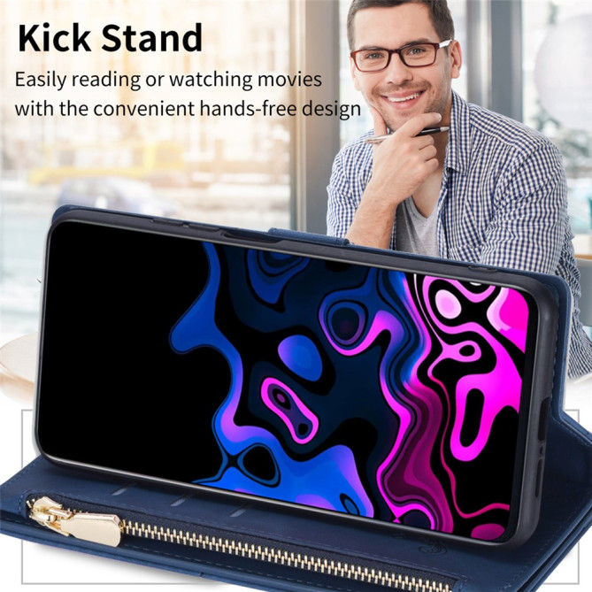 Housse Samsung Galaxy A37 Portefeuille Support Bicolore ALBA