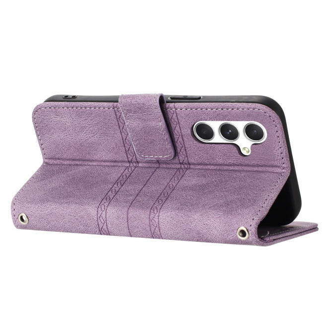 Housse Samsung Galaxy A37 Portefeuille Toucher Soie ALBA