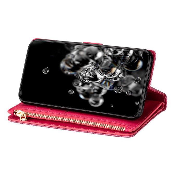 Housse Samsung Galaxy A37 Ciel Étoilé Gravé Portefeuille Dragonne