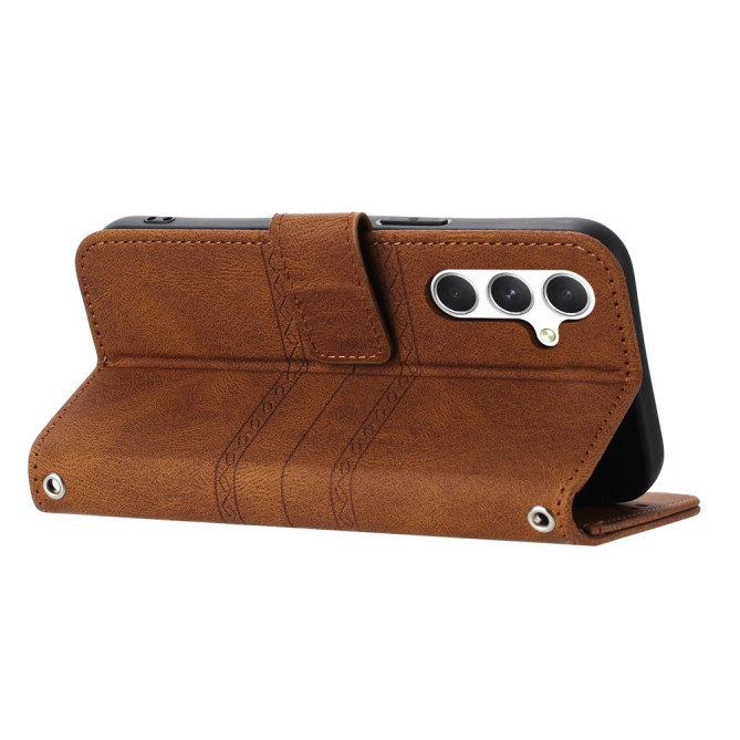 Housse Samsung Galaxy A37 Portefeuille Toucher Soie ALBA