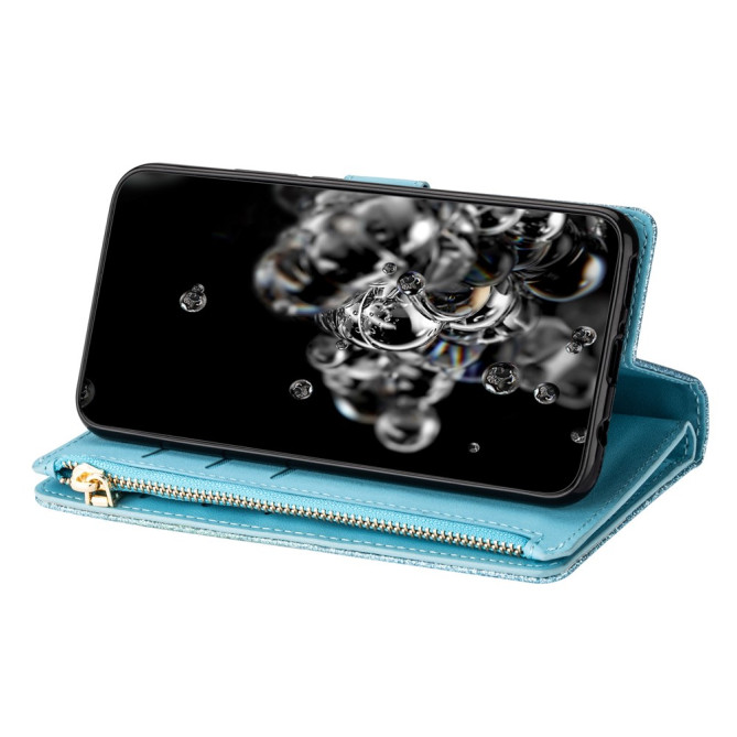 Housse Samsung Galaxy A37 Ciel Étoilé Gravé Portefeuille Dragonne