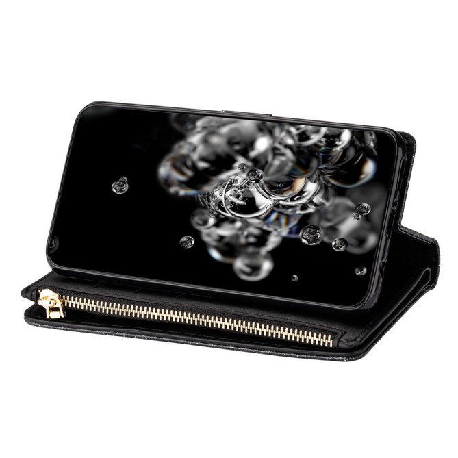 Housse Samsung Galaxy A37 Ciel Étoilé Gravé Portefeuille Dragonne