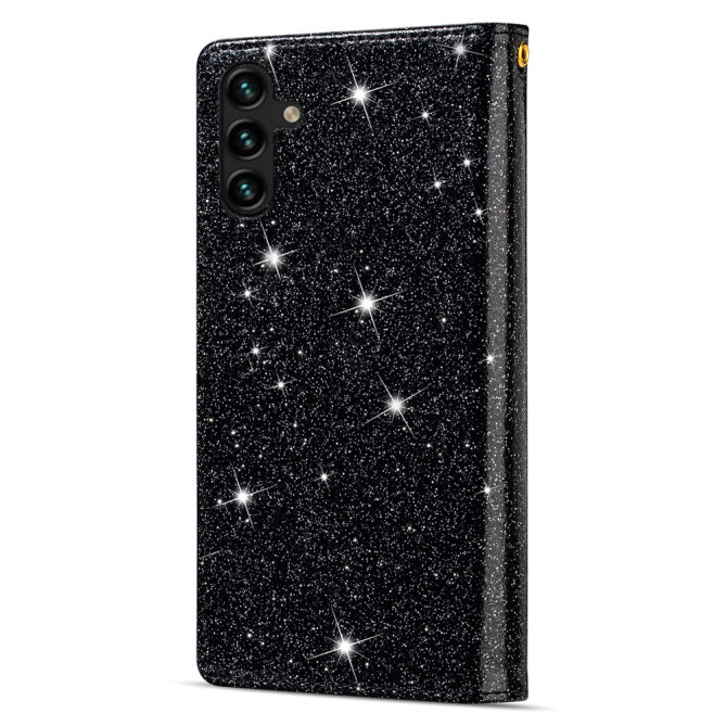 Housse Samsung Galaxy A37 Ciel Étoilé Gravé Portefeuille Dragonne