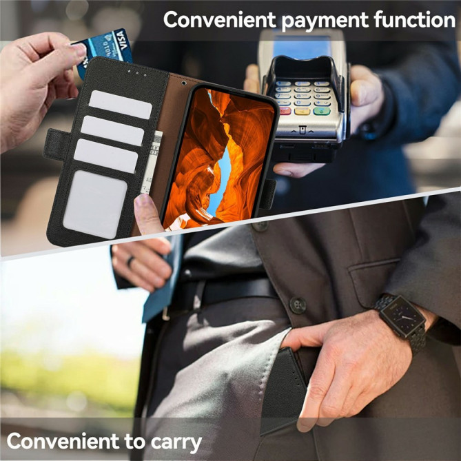 Housse Samsung Galaxy A37 ABEEL Litchi